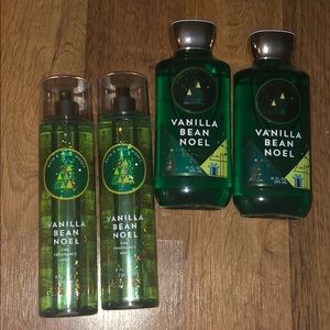 Vanilla bean Noel 4 piece set